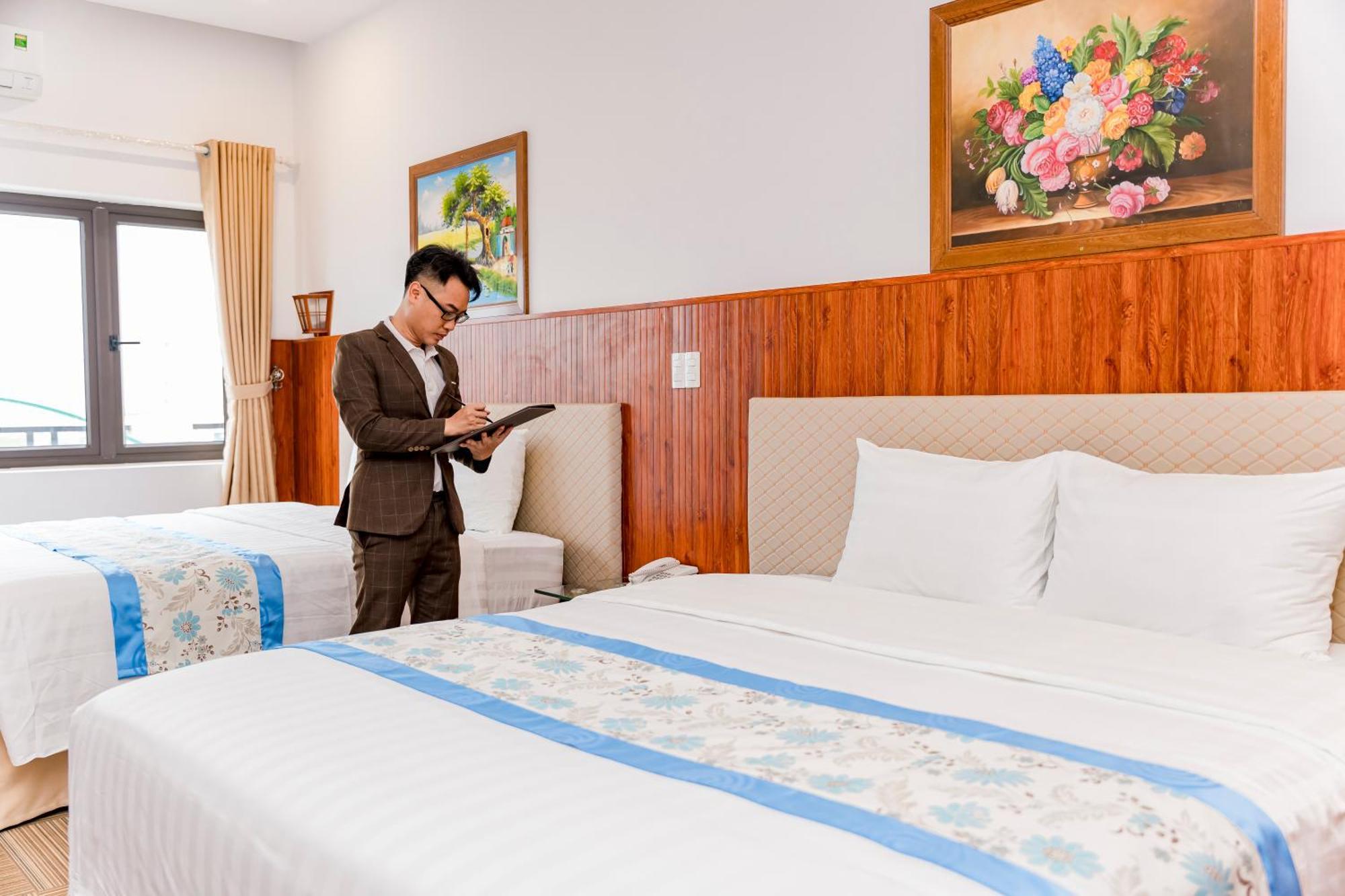 Binh An Nhien Hotel Duong Thanh Exterior photo